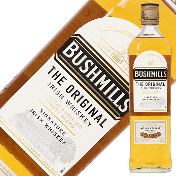 他サイト： ウイスキー ブッシュミルズ オリジナル アイリッシュウイスキー 40度 正規 箱なし 700ml 洋酒の商品画像