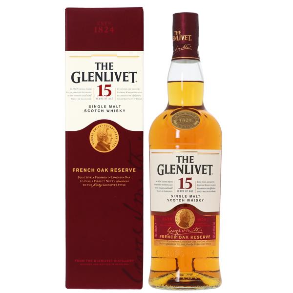 THE GLENLIVET 15年 シングルモルトウイスキー 700ml ザ・グレンリベット ウイスキー ザ グレンリベット 15年