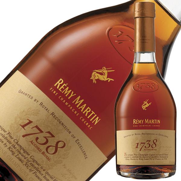 REMY MARTIN レミーマルタン 1738 ブランデーコニャック　新品 楽天市場】レミーマルタン 1738 ジガーオンパック ギフト箱入り