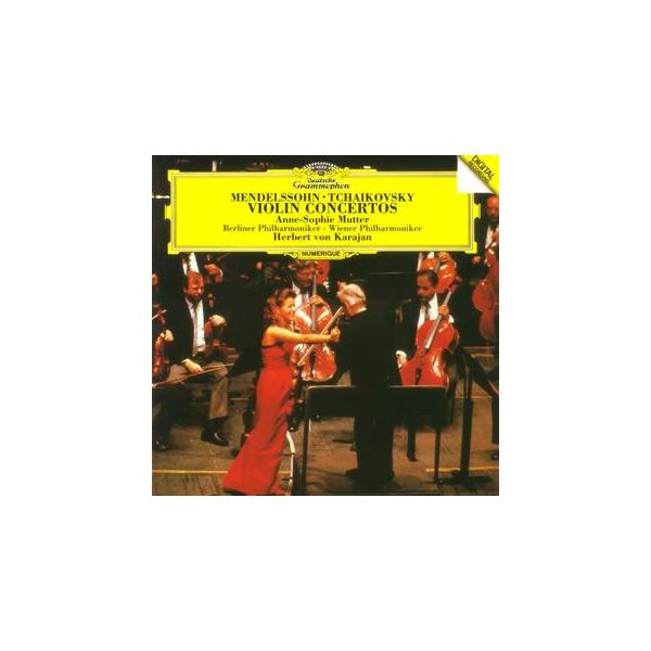 メンデルスゾーン&amp;チャイコフスキー:ヴァイオリン協奏曲 ／ ムター (CD)