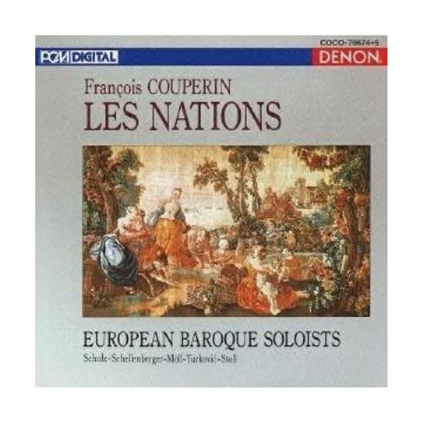 [国内盤CD]F.クープラン:組曲集「諸国の人々」 ヨーロッパ・バロック・ソロイスツ[2枚組]