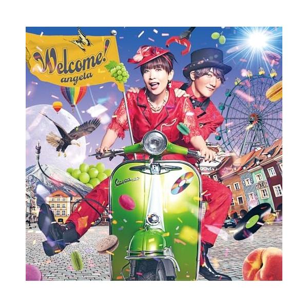 CD/angela/Welcome! (通常盤)【Pアップ
