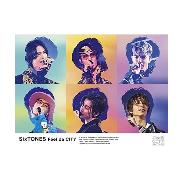 BD/SixTONES/Feel da CITY(Blu-ray) (初回盤)【Pアップ】