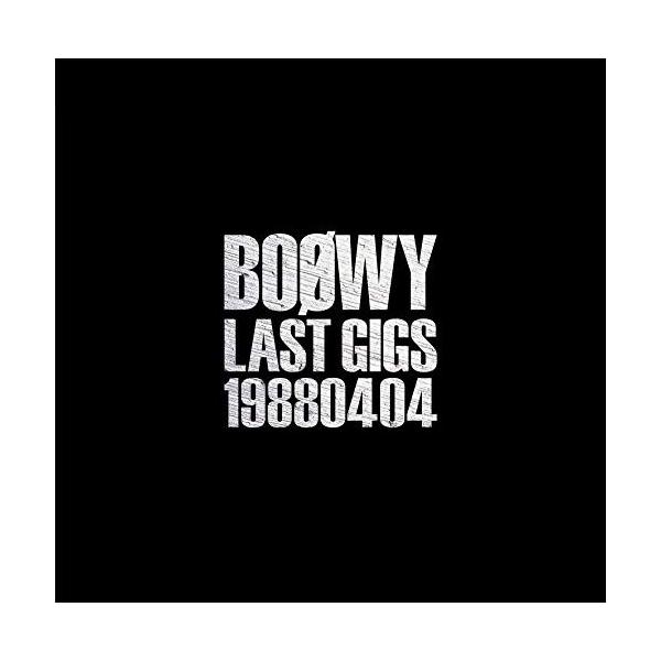 CD/BOOWY/LAST GIGS 19880404 (ライナーノーツ) (通常盤)
