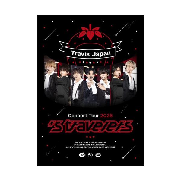 BD/Travis Japan/Travis Japan Concert Tour 2026 's travelers(Blu-ray) (通常盤初回プレス)