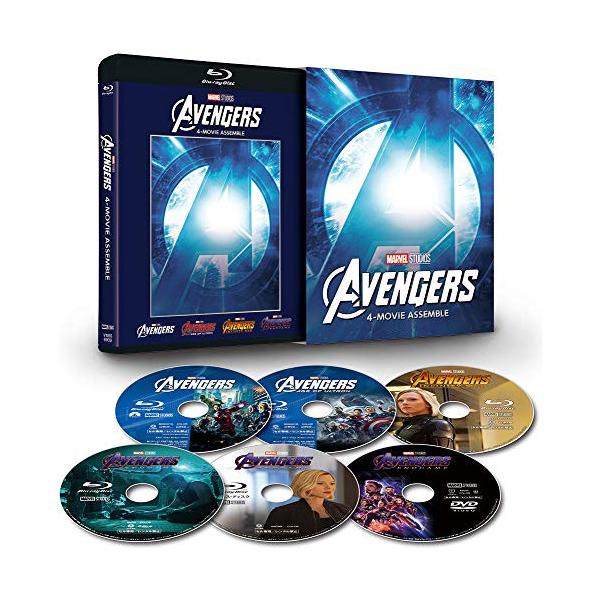 BD/洋画/アベンジャーズ:4ムービー・アッセンブル(Blu-ray) (5Blu-ray+DVD) (数量限定版)
