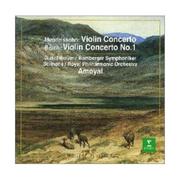 CD/ピエール・アモイヤル/メンデルスゾーン&amp;ブルッフ:ヴァイオリン協奏曲