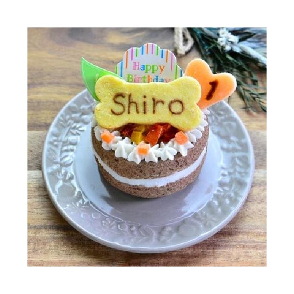 【Wagわん】犬用ケーキ 誕生日ケーキ 馬肉ケーキ お名前・年齢入り バースデーケーキ