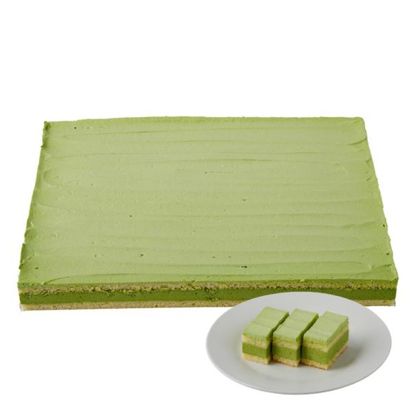 カット数の選べるシートケーキ   ケーキバイキング パーティー デザートに！カットなし、30,48,60,72,96,120からお好きなカット数をお選びください。 愛知県西尾の抹茶贅沢に使用した和テイストのシートケーキです。重量：約1150...