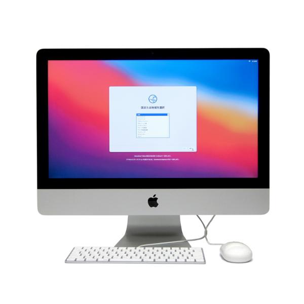 商品名：Apple iMac 21.5-inch A1418 Mid-2017インストール済みOS：13.6 VenturaCPU：Core i5 2.3GHz（ターボブースト時 最大3.6GHz） / 2コア 4スレッドメモリ：8GBスト...