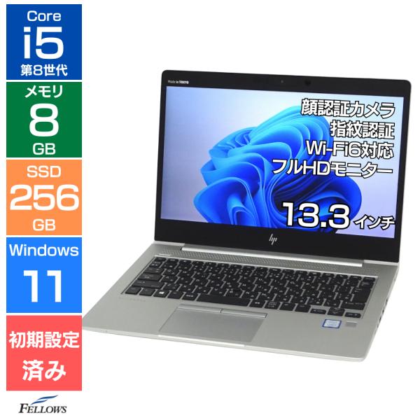 EliteBook ノートパソコン 中古 Bランク Win11 Pro i5 第8世代 カメラ