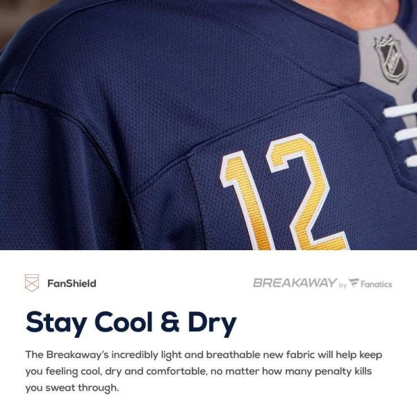 ファナティクス ブランデッド Fanatics Branded メンズ トップス Buffalo Sabres Breakaway Home Jersey Blue Blusquare Org