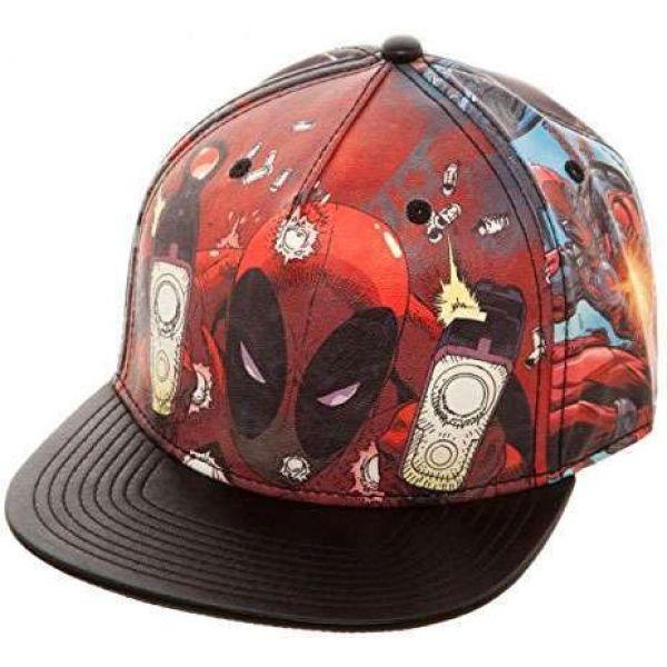 マーベル Marvel バイオワールド Bioworld ユニセックス キャップ 帽子 Deadpool Printed Pu Snapback Cap Apparel Buyee Buyee Japanese Proxy Service Buy From Japan Bot Online