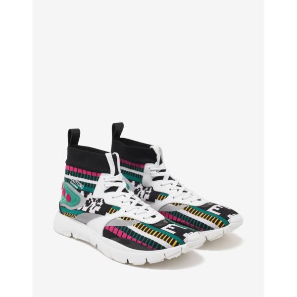 ヴァレンティノ Valentino Garavani メンズ スニーカー シューズ 靴 Heroes Tribe High Top Trainers Black Apaproduction Fr