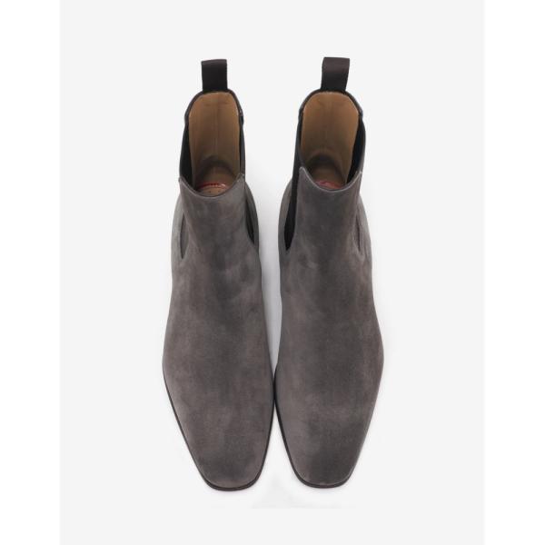 クリスチャン ルブタン Christian Louboutin メンズ ブーツ ブーツ シューズ 靴 Roadie Roadie Flat Suede Roche Taupe Suede Chelsea Boots Grey