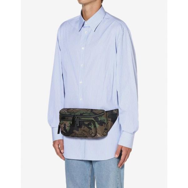 ヴァレンティノ Valentino Garavani Valentino メンズ Green Waist ボディバッグ ウエストポーチ バッグ Camouflage Vltn Grid Waist Bag Green Cb2 Fff631a1a4 フェルマート Fermart シューズ