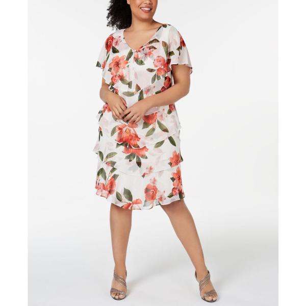 中古 激安販売 ａライン 大きいサイズ ワンピース ドレス ワンピース レディース ファッションズ シフトドレス Pwkx Tiered Size Shift Sl Sl Plus Fashions Dre 新作 新品 Coaching Digit Az Com