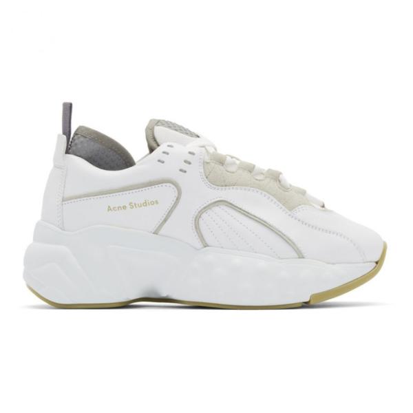 Acne Studios レディース Studios Manhattan ストゥディオズ シューズ 靴 Acne スニーカー アクネ White Manhattan Sneakers Hc 1129f フェルマート Fermart シューズ