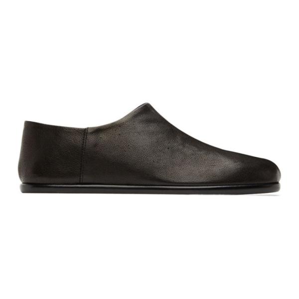 メゾン マルジェラ Maison Margiela メンズ ローファー シューズ・靴 Black Slip-On Tabi Loafers Black
