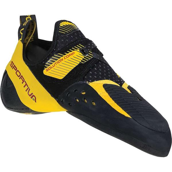 ラスポルティバ La Sportiva メンズ クライミング シューズ・靴 Solution Comp Climbing Shoe Black/Yellow