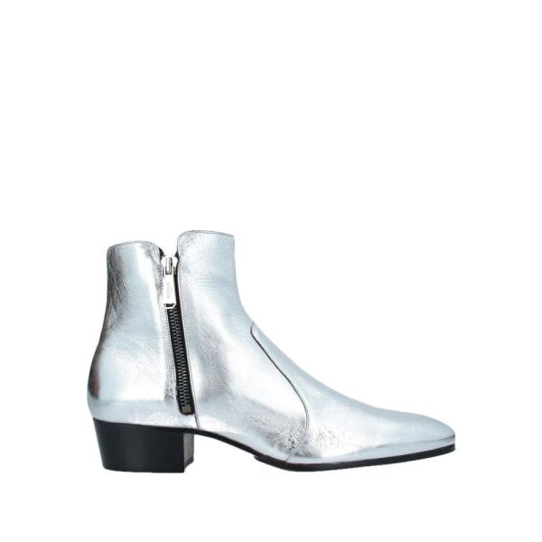 balmain silver boots
