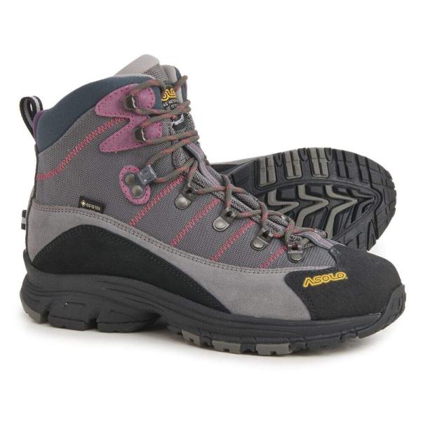 アゾロ Asolo レディース ハイキング・登山 ブーツ シューズ・靴 Made in Europe Horizon One STP Gore-Tex Hiking Boots - Waterproof Donkey/Grapeade/Stone