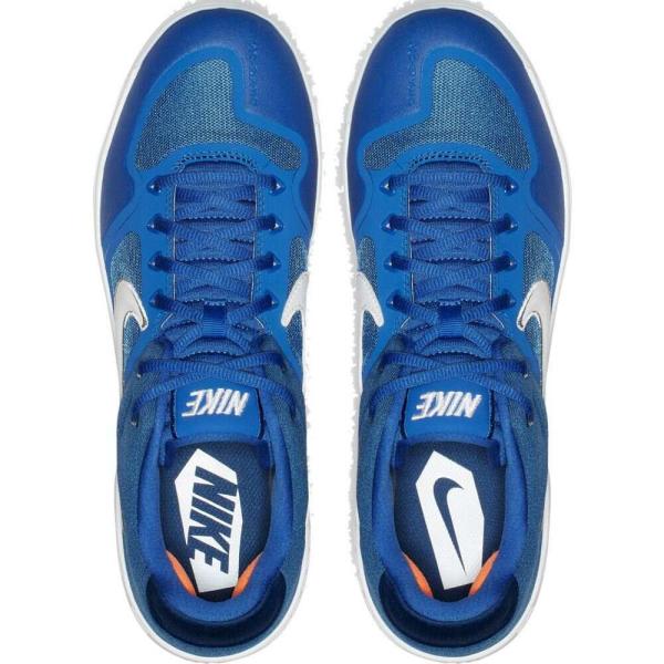 ナイキ Nike メンズ 野球 スパイク シューズ 靴 Alpha Huarache Elite 2 Baseball Cleats Blue White Apaproduction Fr