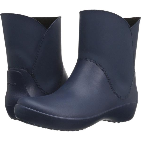 クロックス レディース レインシューズ 長靴 シューズ 靴 Rainfloe Bootie Navy Registracija Implantologijosklinika Lt Index Php
