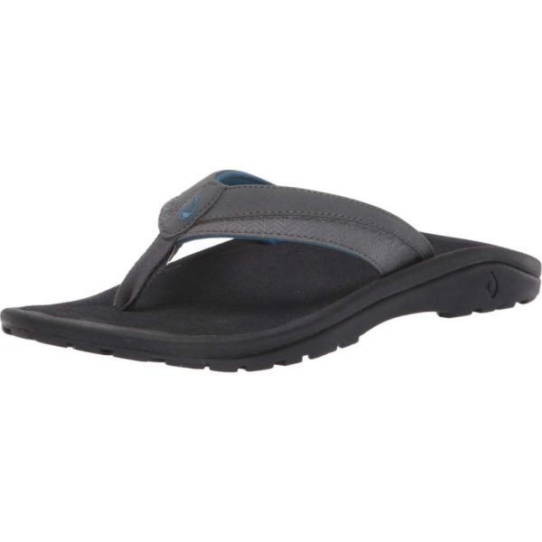 オルカイ OluKai メンズ ビーチサンダル シューズ・靴 Ohana Koa Dark Shadow/Dark ...