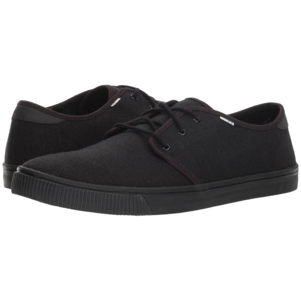 トムス メンズファッション Toms メンズ トムス スニーカー シューズ 靴 Toms Carlo Vegan Sh2 8528 フェルマート シューズ Heritage Canvas Black Black Fermart