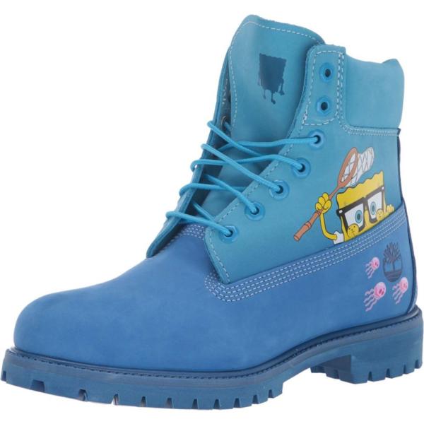 spongebob blue timberlands