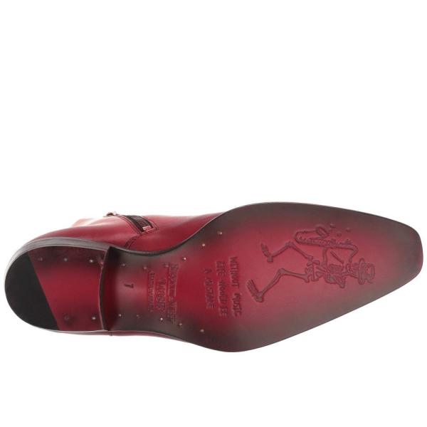正規品直輸入 のウエスト Jeffery West Boot Low ジェフリー Capone Boot シューズ 靴 Cuban Boot Capone Sh2 585 フェルマート メンズ Heel ブーツ Zip Red Fermart シューズ