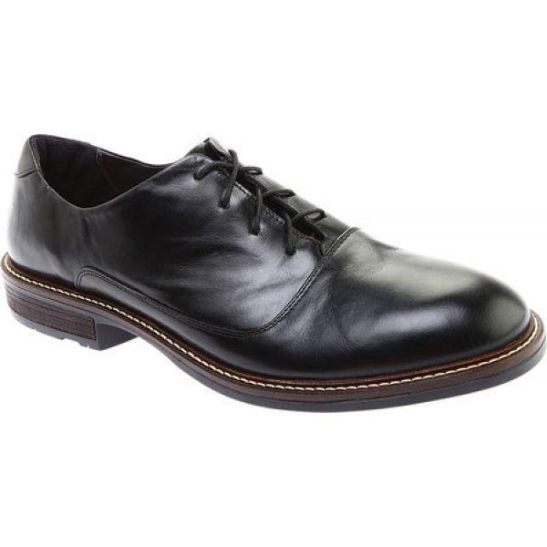 ナオト Naot メンズ シューズ 靴 ビジネスシューズ Audience Oxford Black Leather Opm Gov Gy