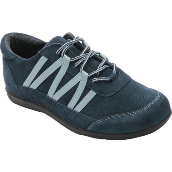 ドリュー レディース ローファー オックスフォード シューズ 靴 Bliss Oxford Navy Suede Www Wearefromdust Org