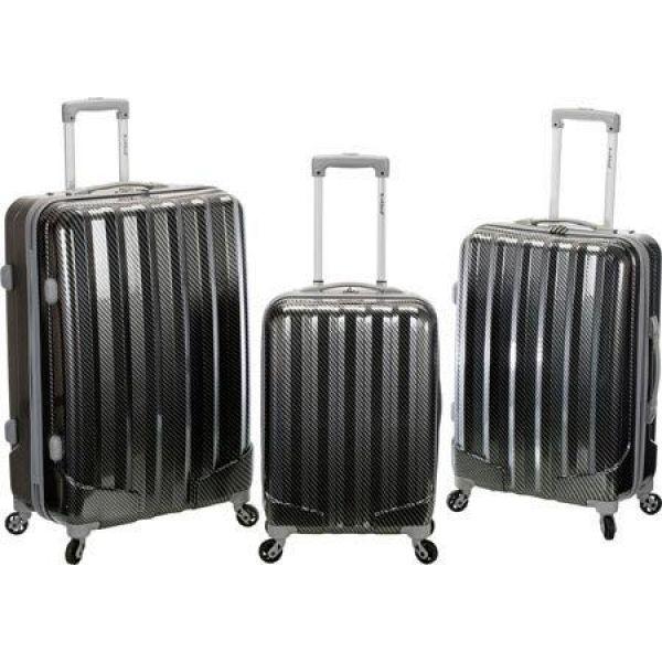 ロックランド Rockland レディース スーツケース キャリーバッグ セール価格 3点セット バッグ 3 Set Upright Metallic Fiber Piece F185