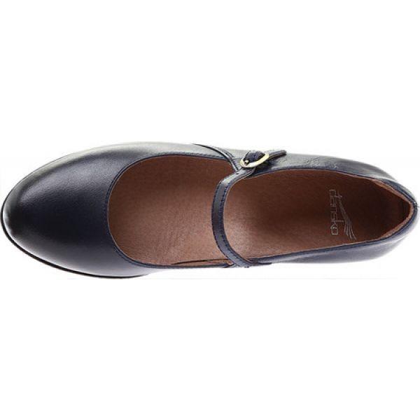 ダンスコ レディース シューズ・靴 Loralie Mary Jane Navy Burnished Calf ダンスコ レディース シューズ・靴 Loralie Mary Jane Navy Burnished Calf