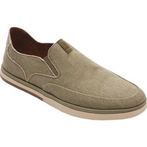 ロックポート Rockport メンズ スリッポン フラット シューズ 靴 Austyn Slip On Olive Canvas Www Workplace No