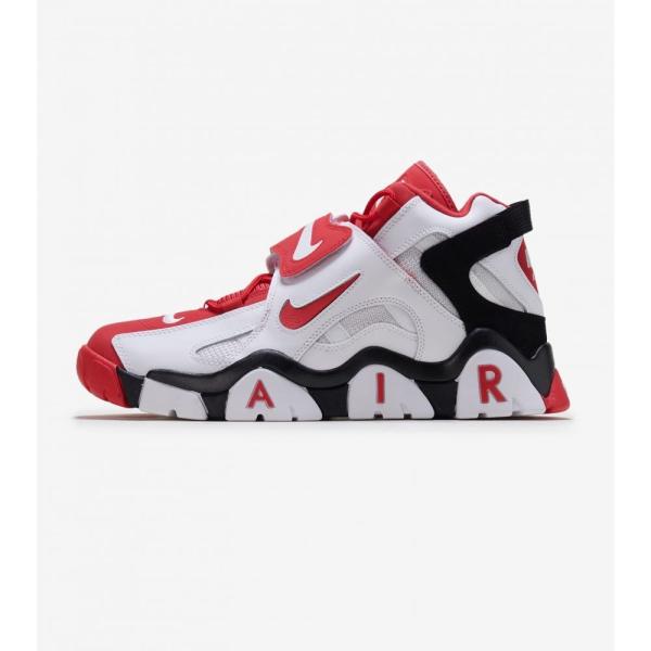 ナイキ Barrage Nike Mid メンズ フィットネス トレーニング シューズ 靴 メンズ Air Barrage Mid White Red Black Ss3 Ffb36ab052 フェルマート Fermart シューズ