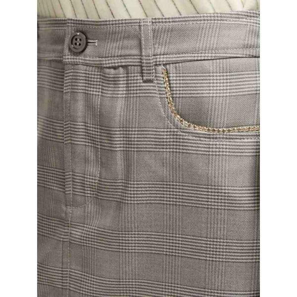 ガニー Ganni レディース ミニスカート スカート Merkel Diamante Checked Silk Blend Skirt Grey Www Definitiveclm Com
