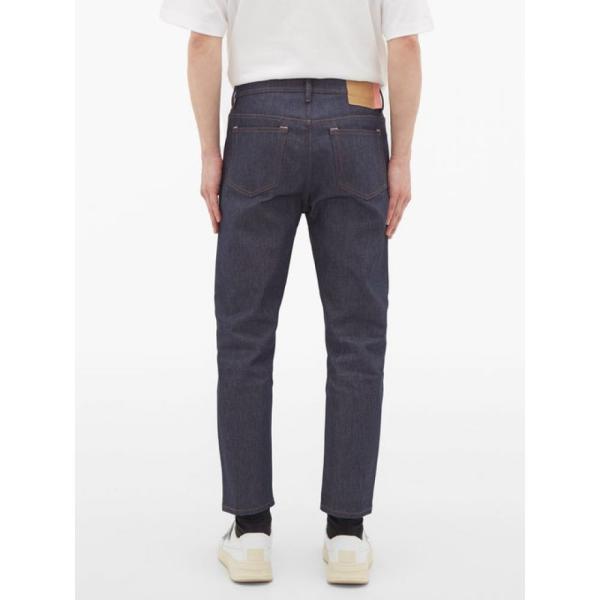 アクネ ストゥディオズ Acne Studios メンズ ジーンズ デニム ボトムス パンツ Raw Denim Tapered Leg Jeans Indigo Blue Www Cholarisk Com