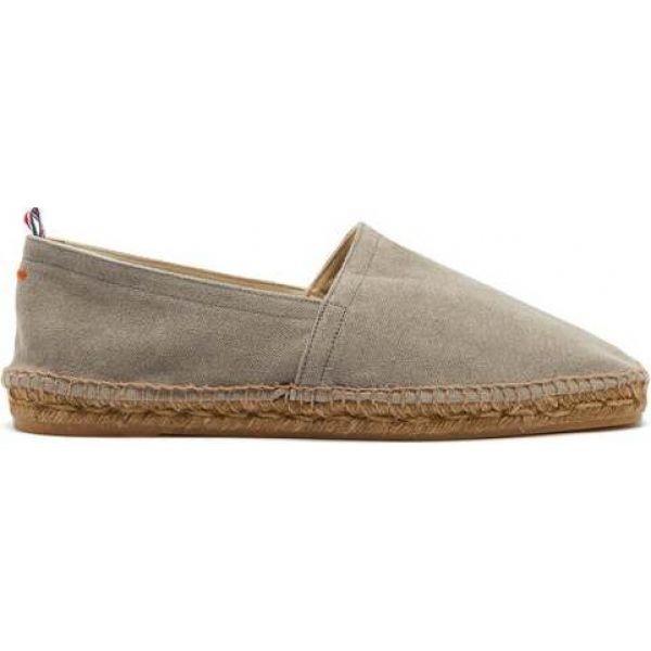 カスタニエール Castaner メンズ エスパドリーユ シューズ 靴 Pablo Cotton Canvas And Jute Espadrilles Grey Jsonic Ca