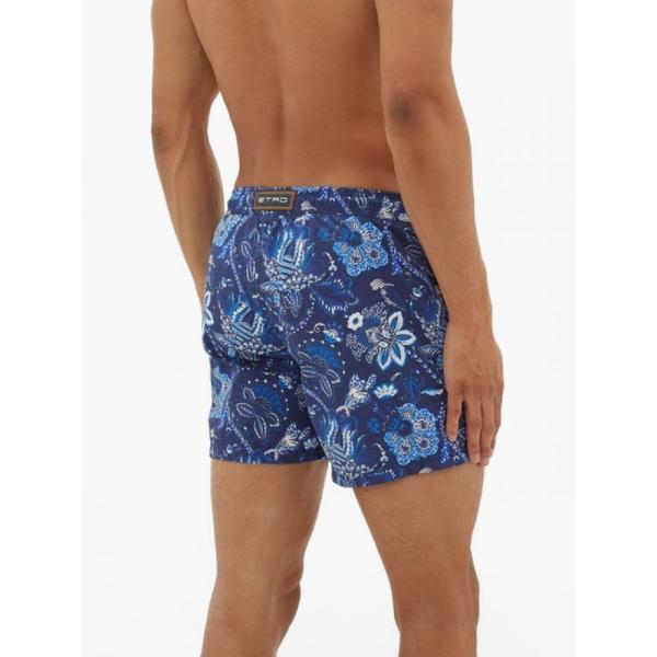 エトロ メンズ ショートパンツ ファッション 海パン 水着 ビーチウェア Floral Print ショートパンツ Etro 2号店 Swim Swim Shorts Navy Hb フェルマート Fermart 本物新品保証売れ筋no 1