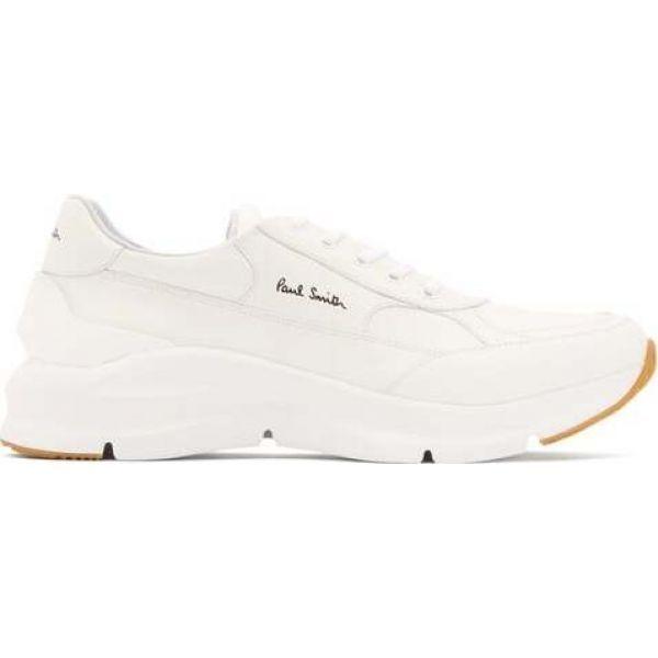 ポールスミス Paul Smith メンズ スニーカー シューズ 靴 Ranger Exaggerated Sole Leather Trainers White Supersport Tn