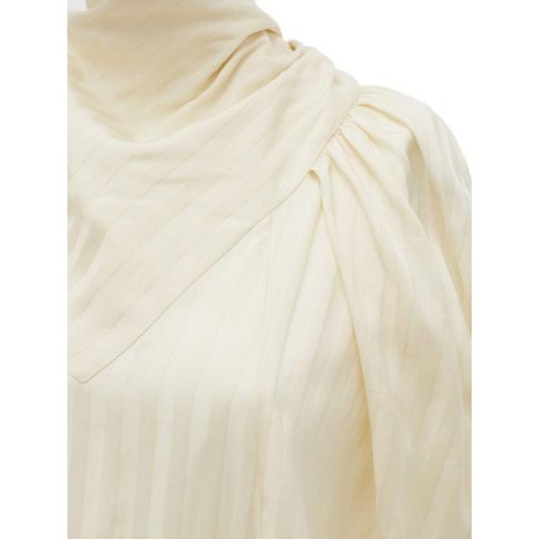 Hb フェルマート Dress レディース Striped Satin 2号店 Bow Back Midi Apex Bow Back ワンピース ドレス ワンピース チュニック レディース Fermart Cream ワンピース Ssone ミドル丈