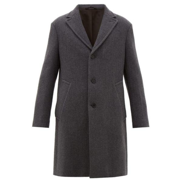 アクネ ストゥディオズ その他コート Acne Studios メンズ コート アウター Single Breasted Acne Ovidius Single Breasted Coat Grey Hb フェルマート Fermart 2号店