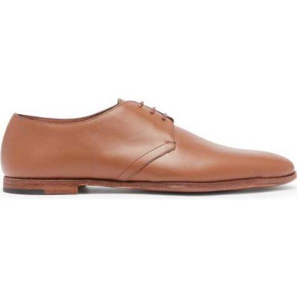オキーフ O Keeffe メンズ 革靴 ビジネスシューズ ダービーシューズ シューズ 靴 Leather Derby Shoes Brown Aula Cat