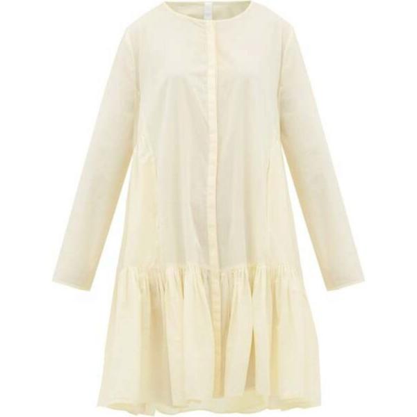 マーレット Merlette Shirtdress ファッション レディース Shirtdress ビーチウェア シャツワンピース ワンピース ドレス 水着 ビーチウェア Martel Tiered Cotton Lawn Shirtdress Yellow Hb フェルマート Fermart 2号店