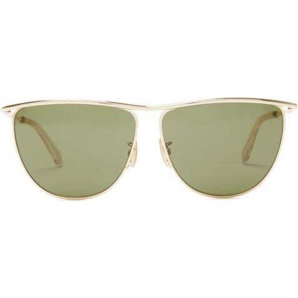 セリーヌ Celine Eyewear メンズ メガネ サングラス D Frame Metal Sunglasses Gold Apaproduction Fr