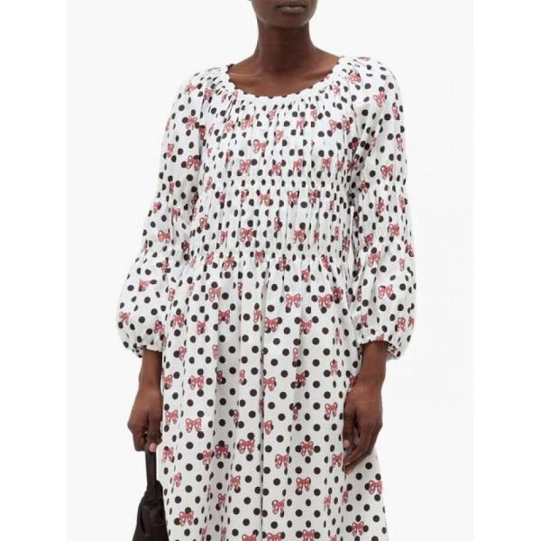 お得な特別割引価格 Des Gathered ワンピース ドレス Girl デ コム ギャルソン Girl Comme ミドル丈 ワンピース ドレス Disney Print Garcons Midi レディース ワンピース Gathered Cotton Dress White Hb フェルマート Fermart 2号店