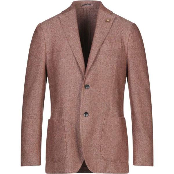 工場店 ラルディーニ メンズ スーツ ジャケット アウター V8uhd32 Rust Lardini Blazer 売り物 Babarchughtai Ca